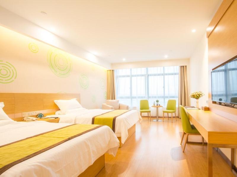 Greentree Inn Wuxi Huishan District Yangshan Town Jiayang Life Plaza Business Hotel Цзясин Экстерьер фото