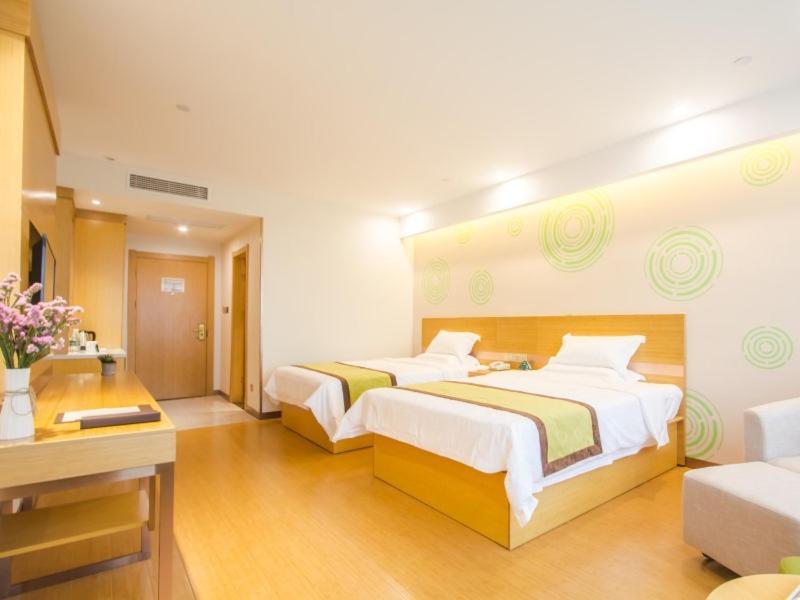 Greentree Inn Wuxi Huishan District Yangshan Town Jiayang Life Plaza Business Hotel Цзясин Экстерьер фото