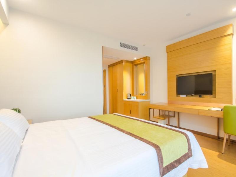 Greentree Inn Wuxi Huishan District Yangshan Town Jiayang Life Plaza Business Hotel Цзясин Экстерьер фото