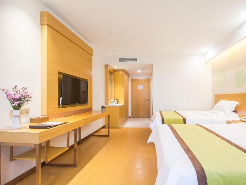 Greentree Inn Wuxi Huishan District Yangshan Town Jiayang Life Plaza Business Hotel Цзясин Экстерьер фото